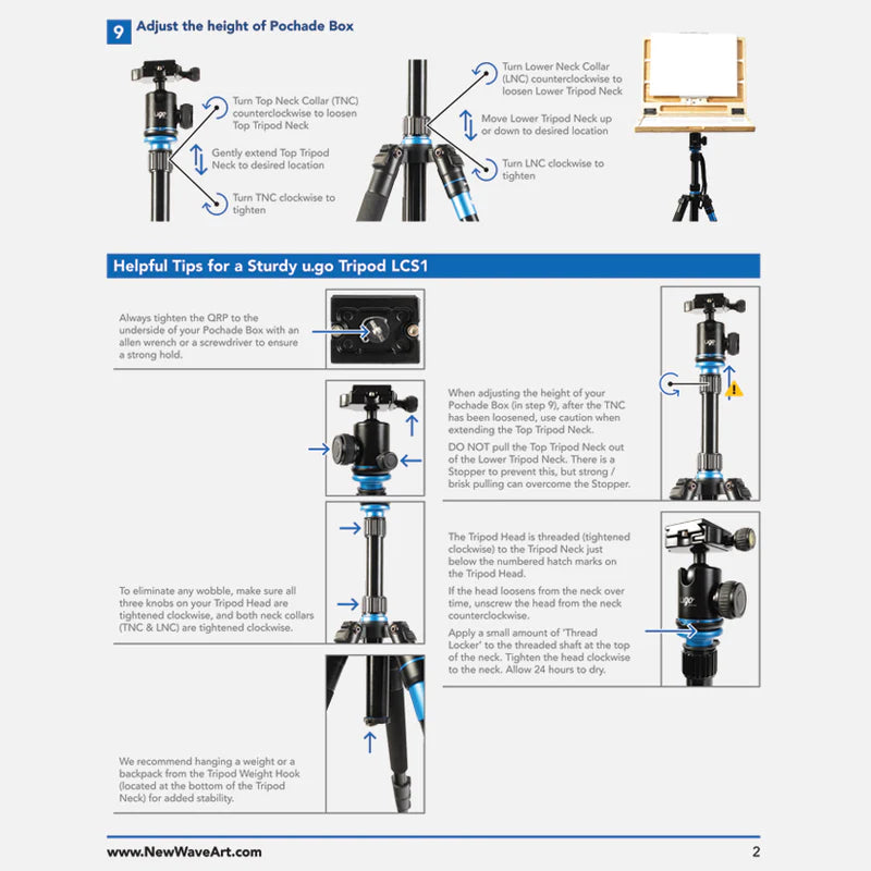 U.GO™ TRIPOD | MODEL LCS1