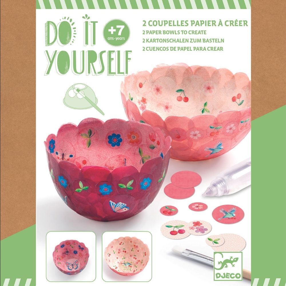 DIY PAPER BOWLS KIT