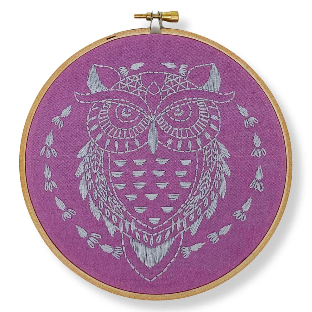 EMBROIDERY KIT - OWL