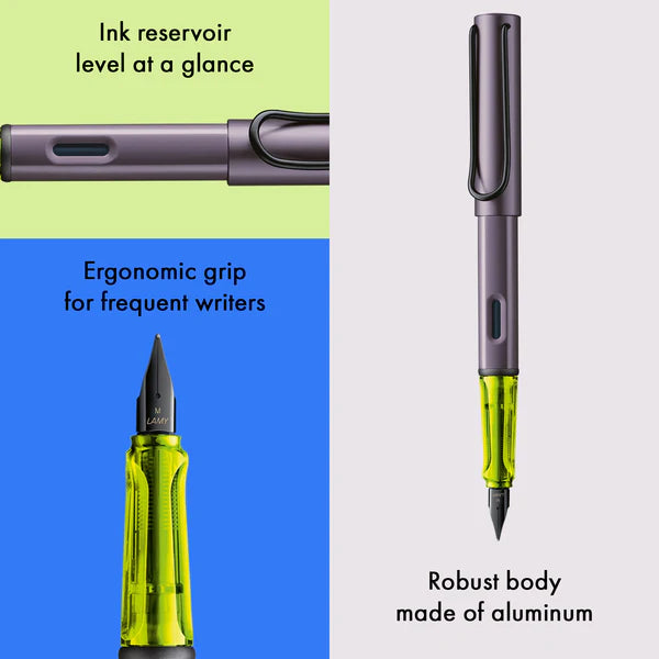 AL-STAR FOUNTAIN PEN - AUBERGINE (MEDIUM NIB / SPECIAL EDITION)