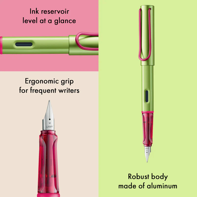 AL-STAR FOUNTAIN PEN – DISCO  (MEDIUM NIB)