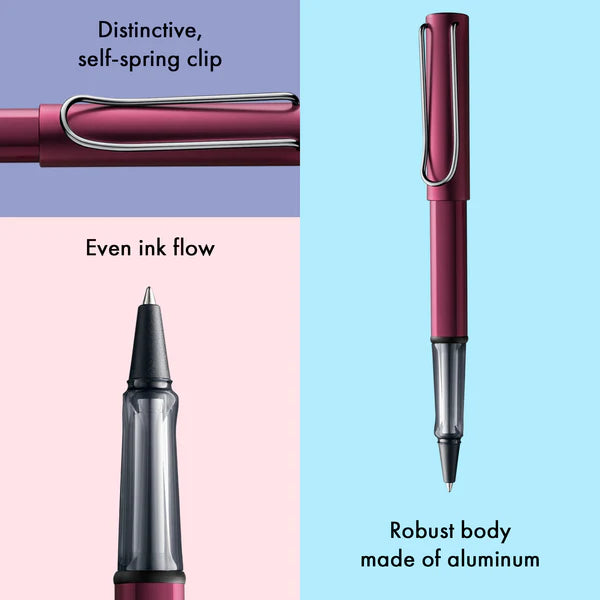 AL-STAR BLACK PURPLE ROLLERBALL