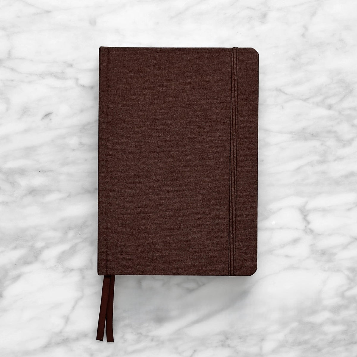 LINEN HARDCOVER DOTTED JOURNAL - ESPRESSO