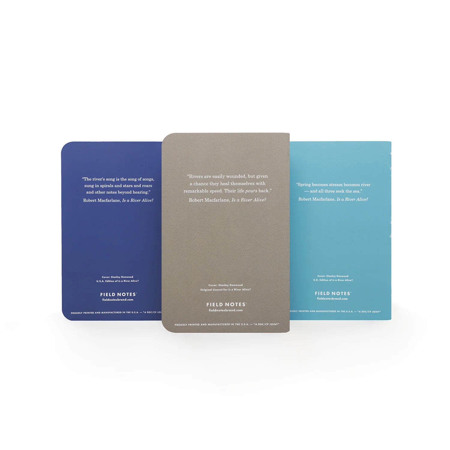FIELD NOTES - IS A RIVER ALIVE? 3 PACK