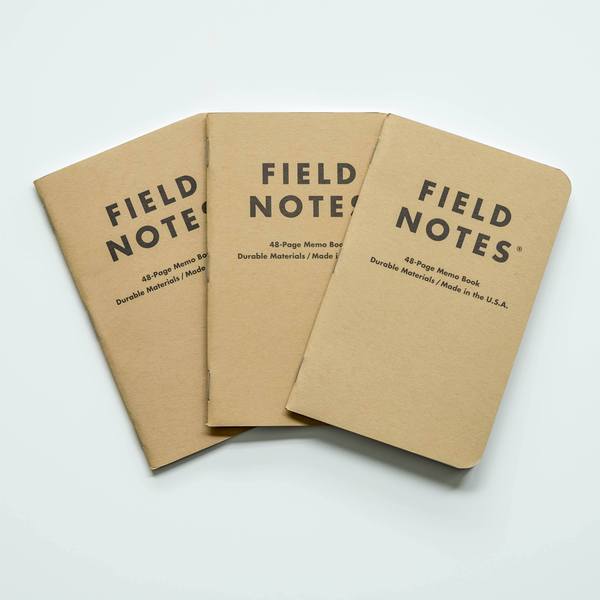 FIELD NOTES ORIGNIAL KRAFT 3 PACK - GRAPH PAPER