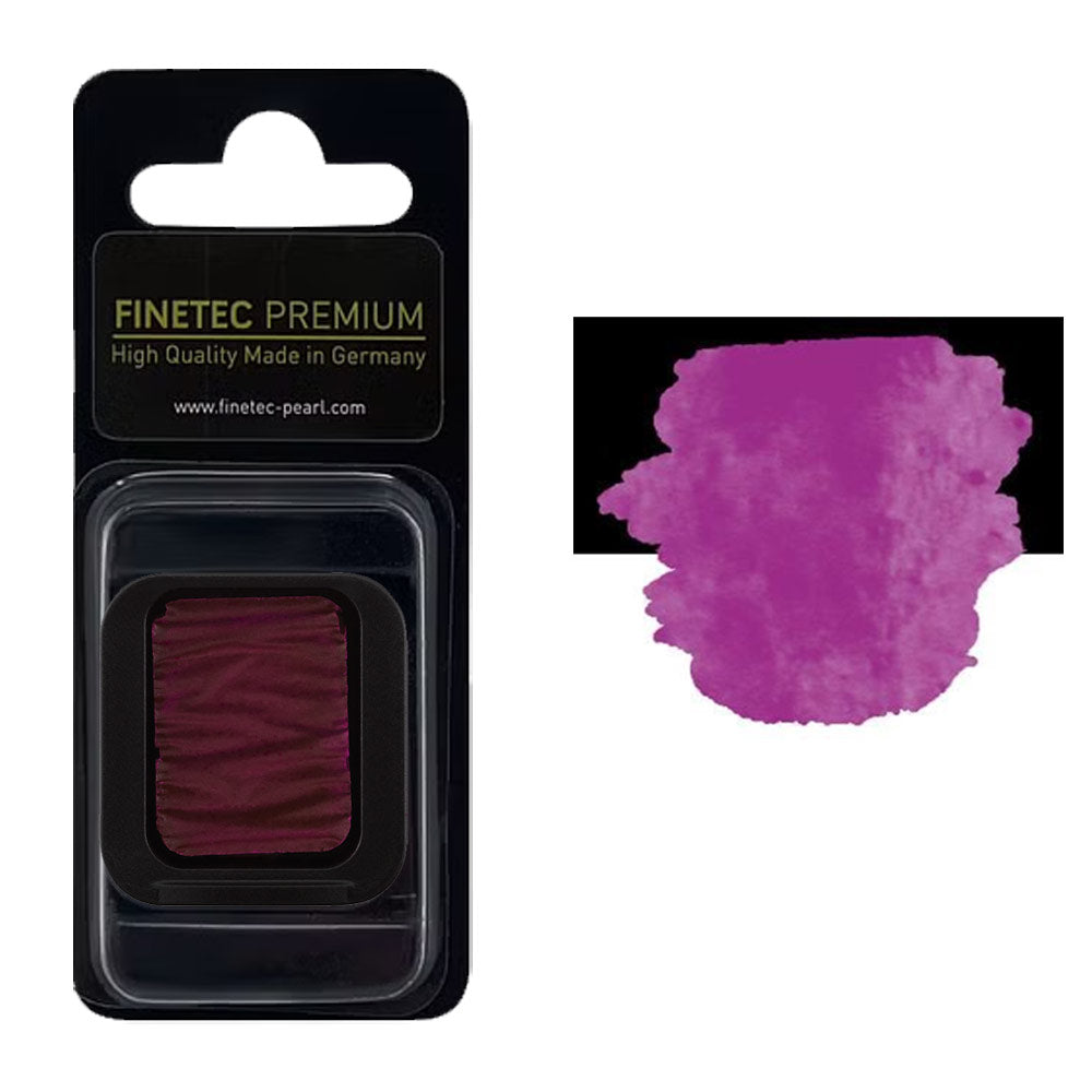 FINETEC PREMIUM WATERCOLOR PAN REFILL (NEON) – PURPLE