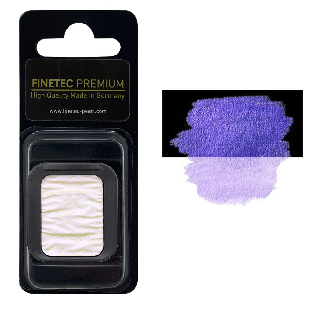 FINETEC PREMIUM WATERCOLOR PAN REFILL (IRIDESCENT) – DUSK BLUE
