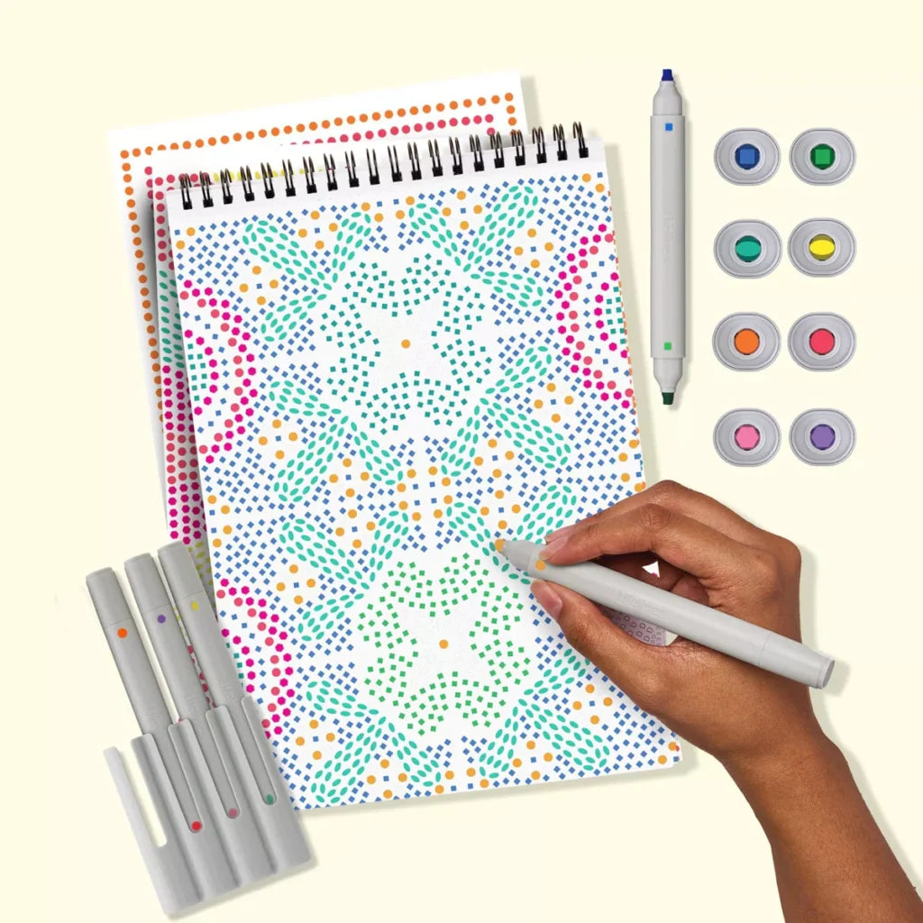 FLOWART MOSAIC DESIGNS, MEDITERRANEAN (STAMP BY SHAPE)