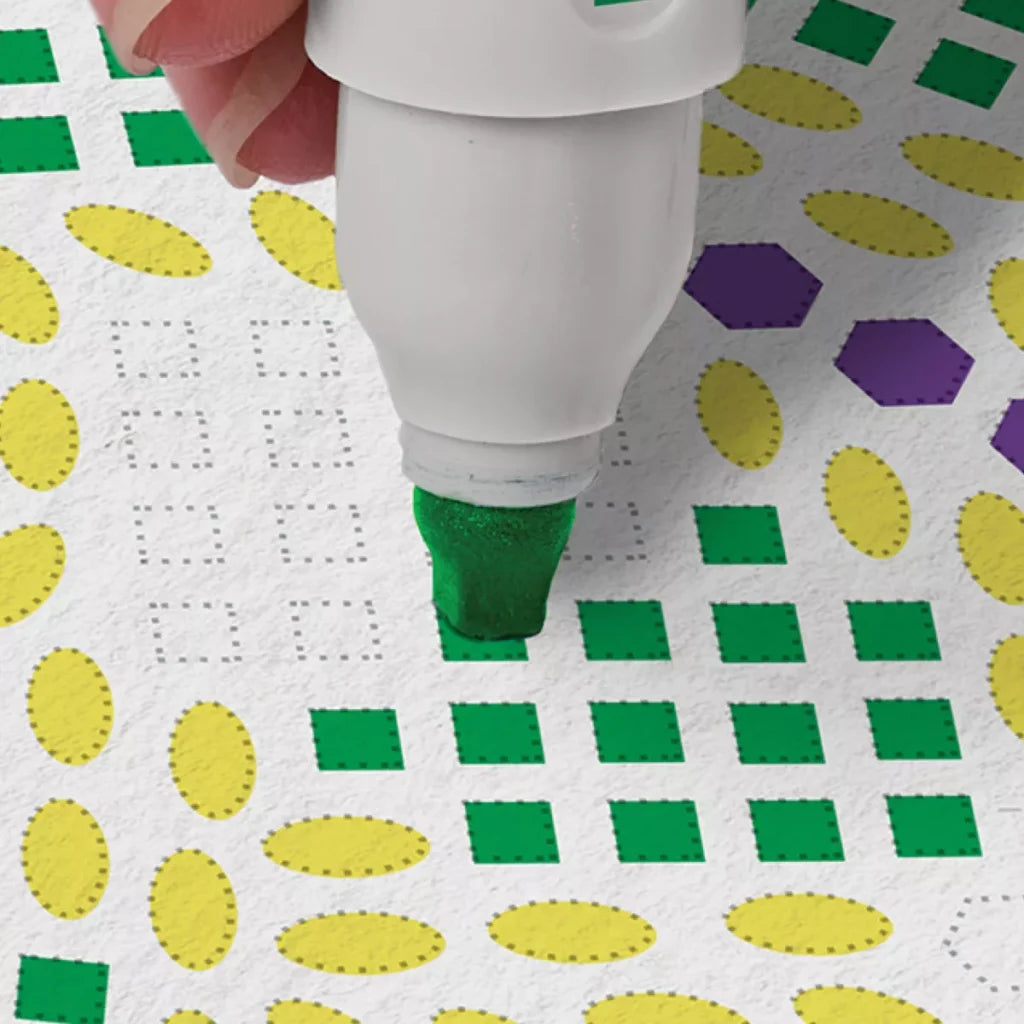 FLOWART MOSAIC DESIGNS, MEDITERRANEAN (STAMP BY SHAPE)