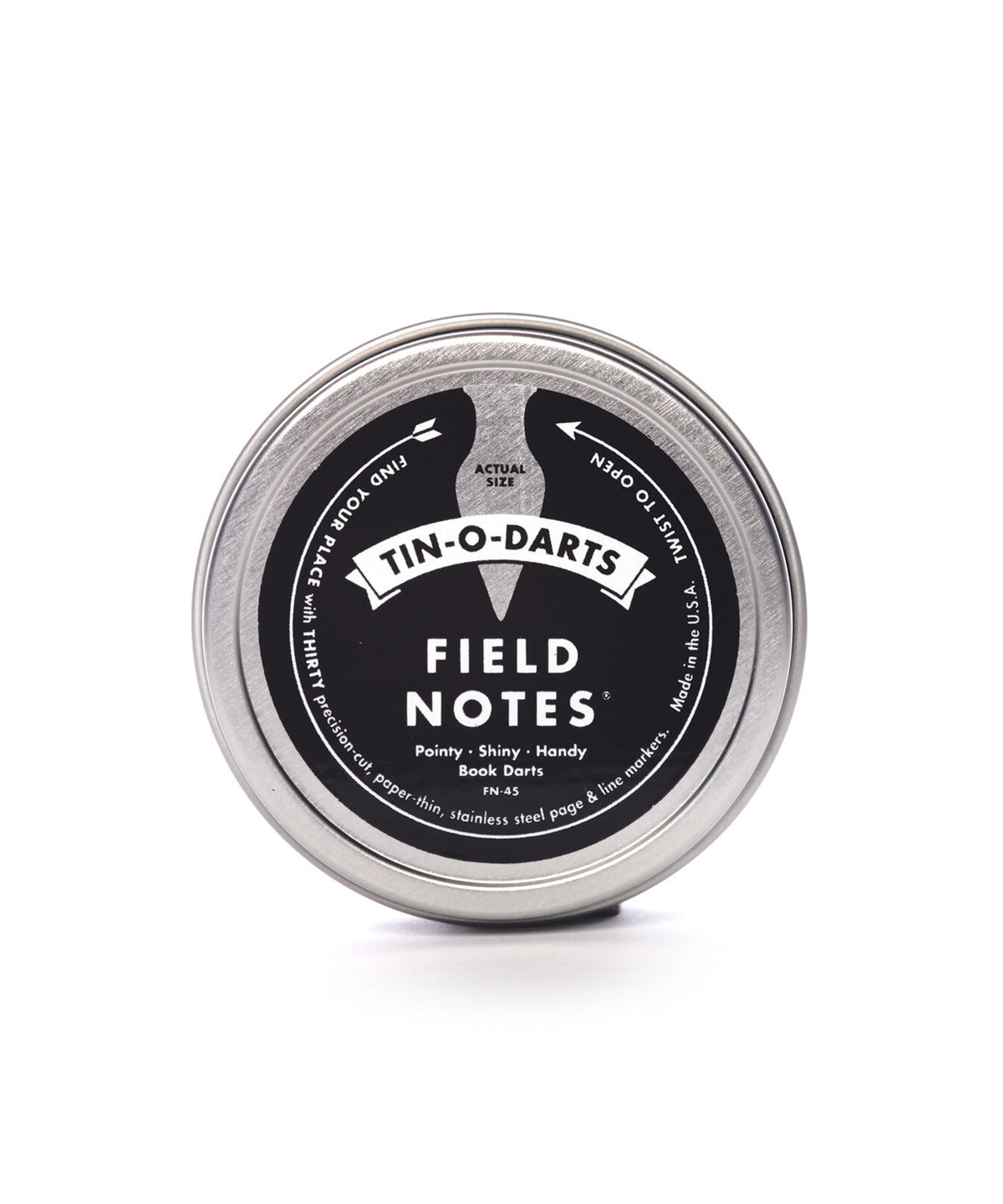 FIELD NOTES, TIN - O - DARTS 30 PAGE / LINE MARKERS