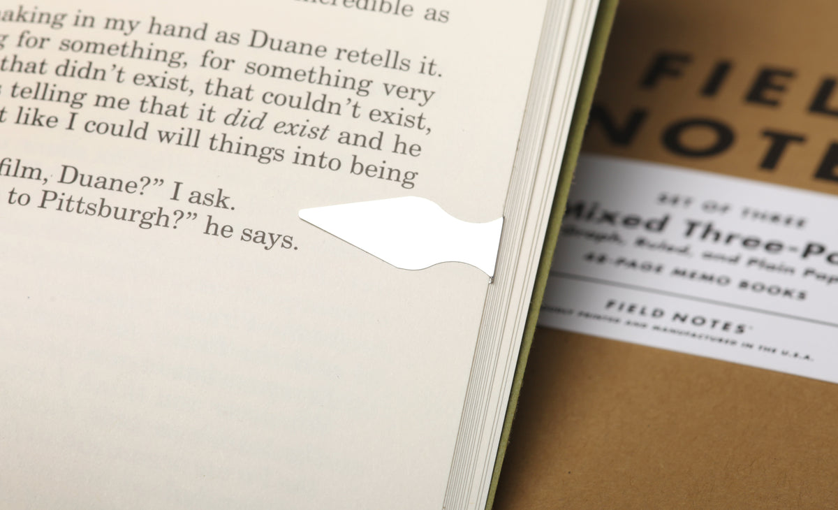 FIELD NOTES, TIN - O - DARTS 30 PAGE / LINE MARKERS