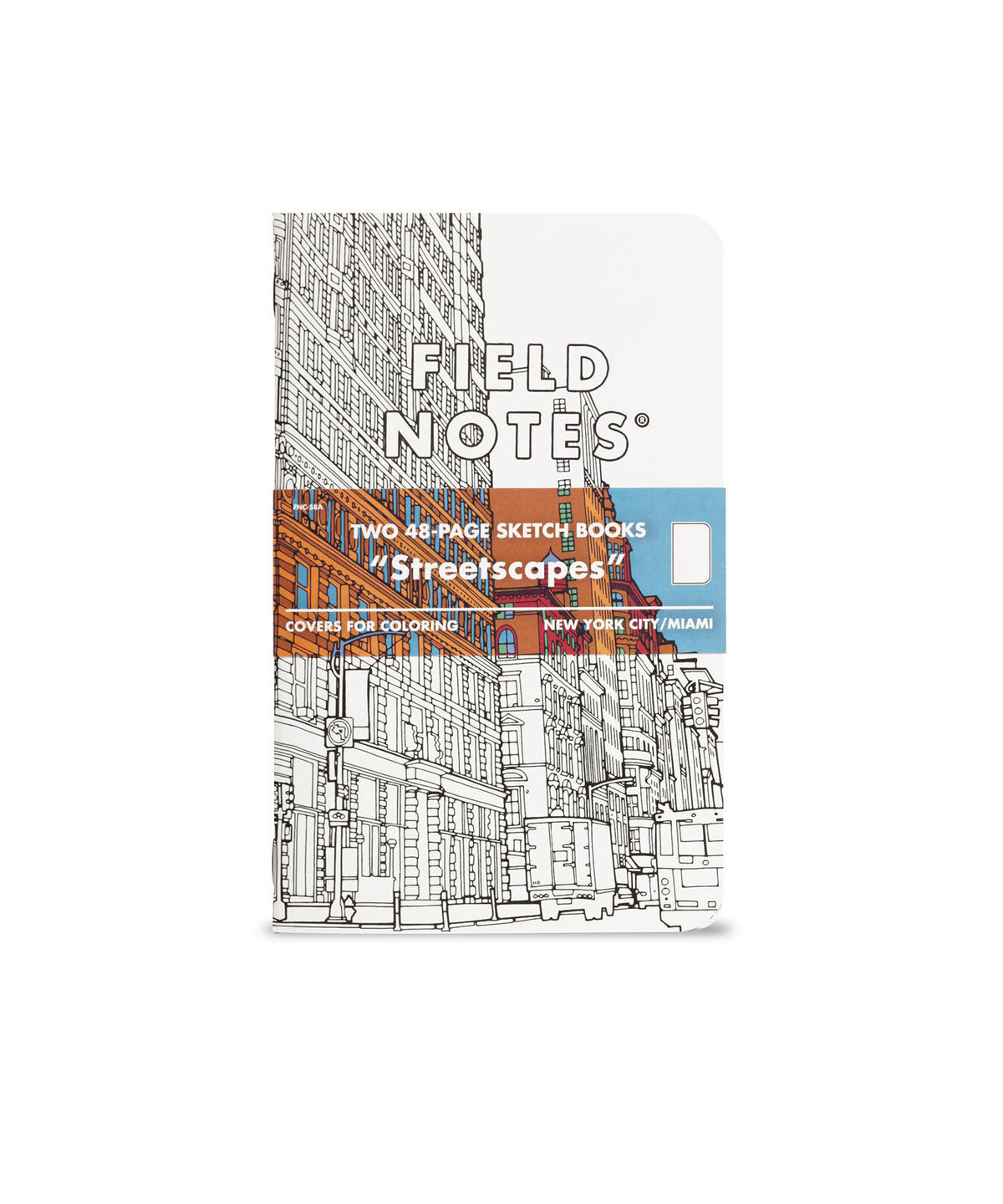 FIELD NOTES, STREETSCAPES - PACK A - NEW YORK CITY &amp; MIAMI (2PACK)