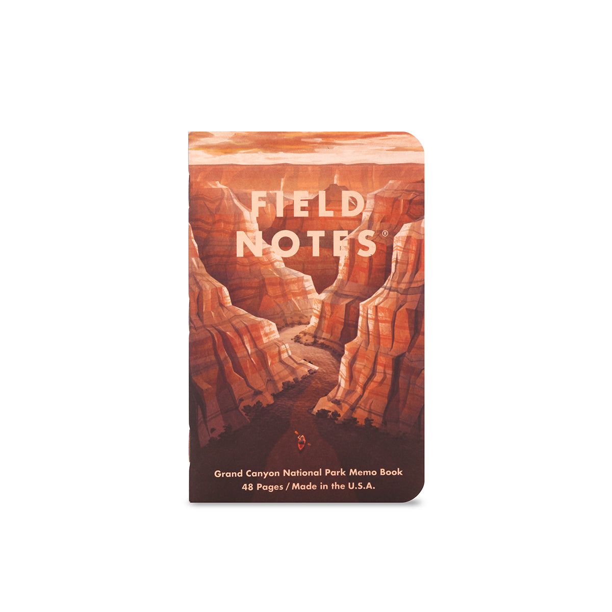 FIELD NOTES NATIONAL PARKS MEMO BOOKS - SERIES  B - 3PK GRAND CANYON, JOSHUA TREE, MOUNT RAINIER