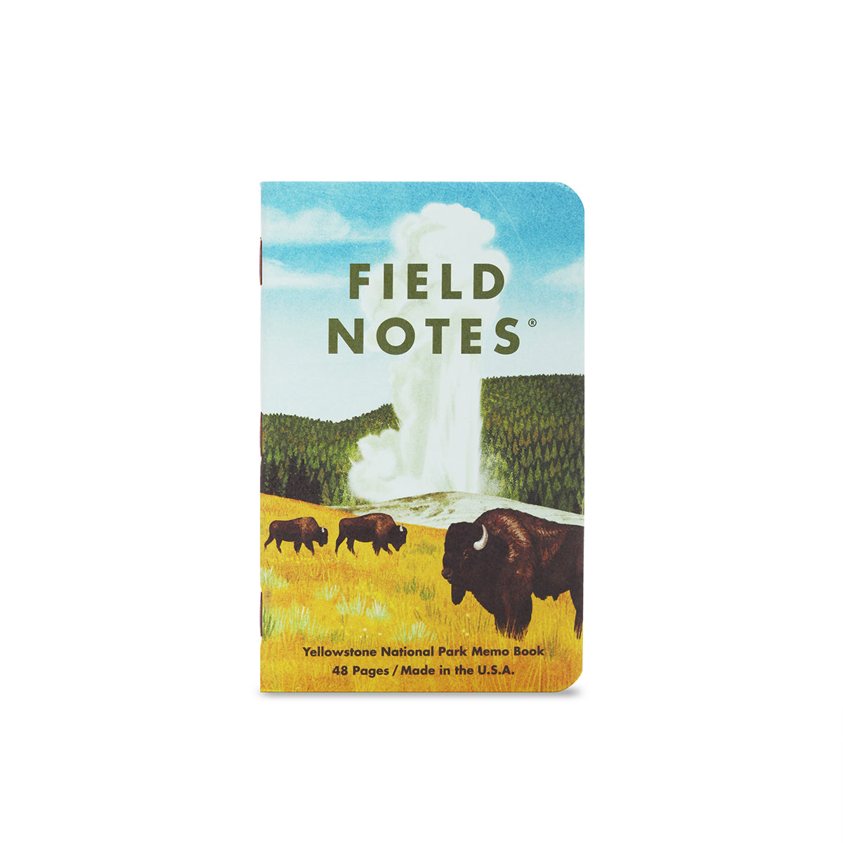 FIELD NOTES NATIONAL PARKS MEMO BOOKS - SERIES  C - 3PK ROCKY MOUNTAIN, GREAT SMOKY, YELLOWSTONE