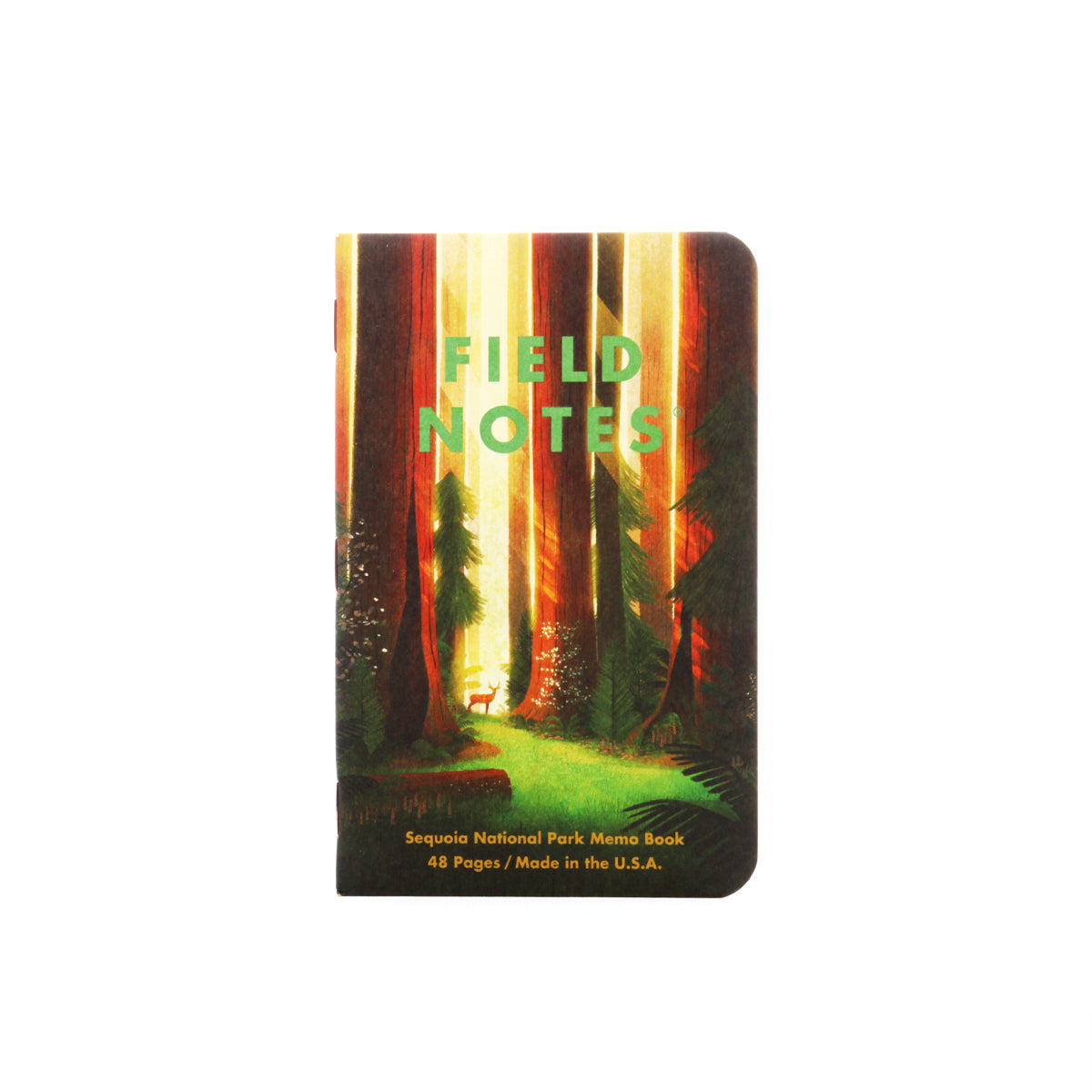 FIELD NOTES NATIONAL PARKS MEMO BOOKS - SERIES D - 3PK GRAND TETON, ARCHES, SEQUOIA