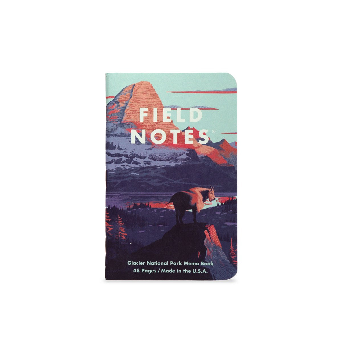 FIELD NOTES NATIONAL PARKS MEMO BOOKS 3PK - SERIES F - GLACIER, HAWAII, EVERGLADES