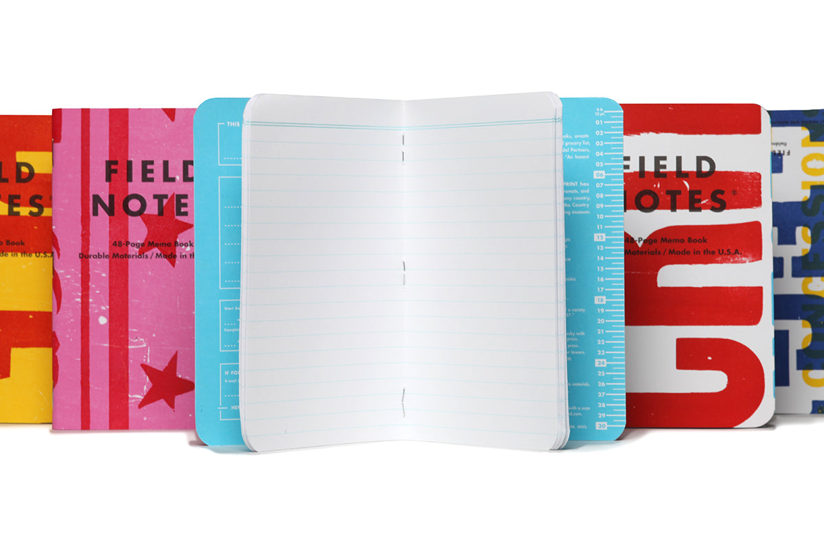 FIELD NOTES, HATCH SHOW PRINT 3 PACK