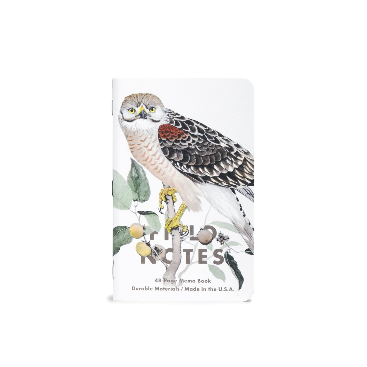 FIELD NOTES 3 PACK, BIRDS AND TREES OF NORTH AMERICA - PACK C - REDSTART, CARDINAL, REDSHOULDER HAWK