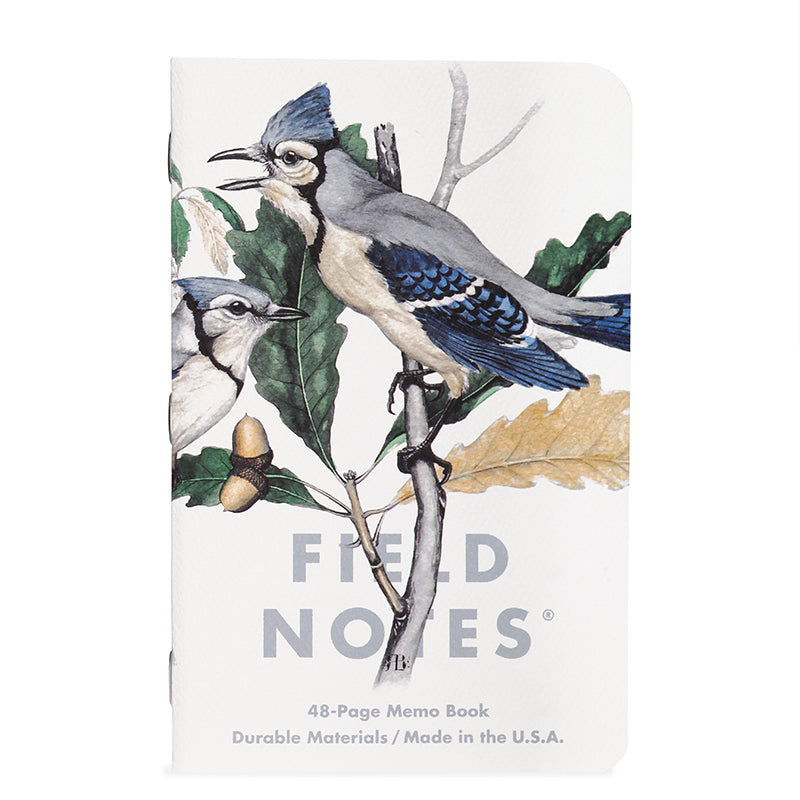FIELD NOTES 3 PACK, BIRDS AND TREES OF NORTH AMERICA - PACK A - OWLS, BLUE JAY, SPARROW