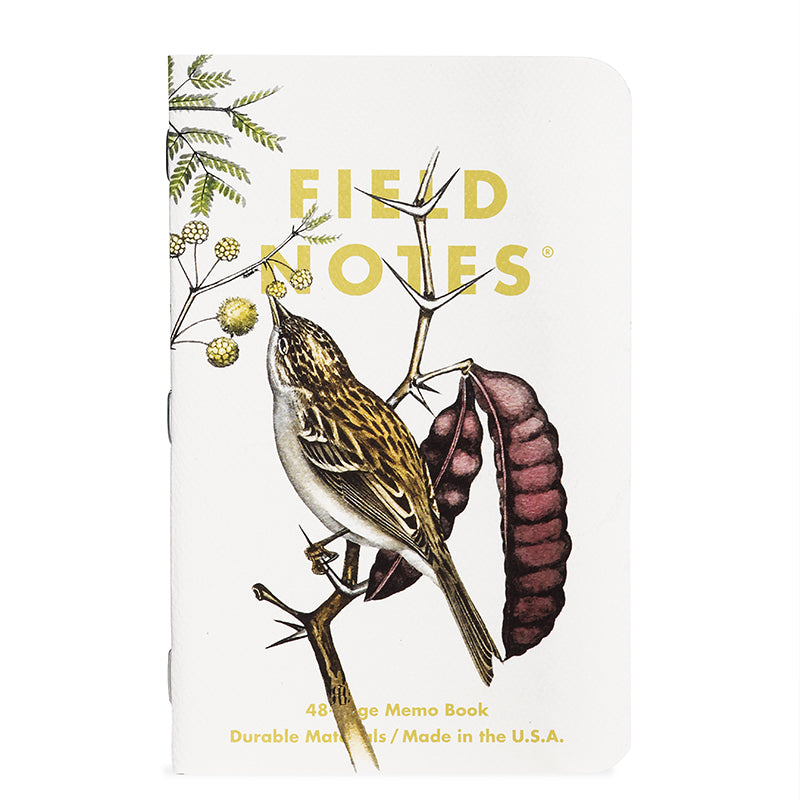 FIELD NOTES 3 PACK, BIRDS AND TREES OF NORTH AMERICA - PACK A - OWLS, BLUE JAY, SPARROW