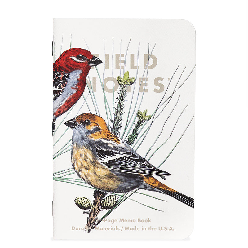 FIELD NOTES 3 PACK, BIRDS AND TREES OF NORTH AMERICA - PACK B - PINE GROSBEAK, BALTIMORE ORIOLE, SULPHURBELLY FLYCATCHER