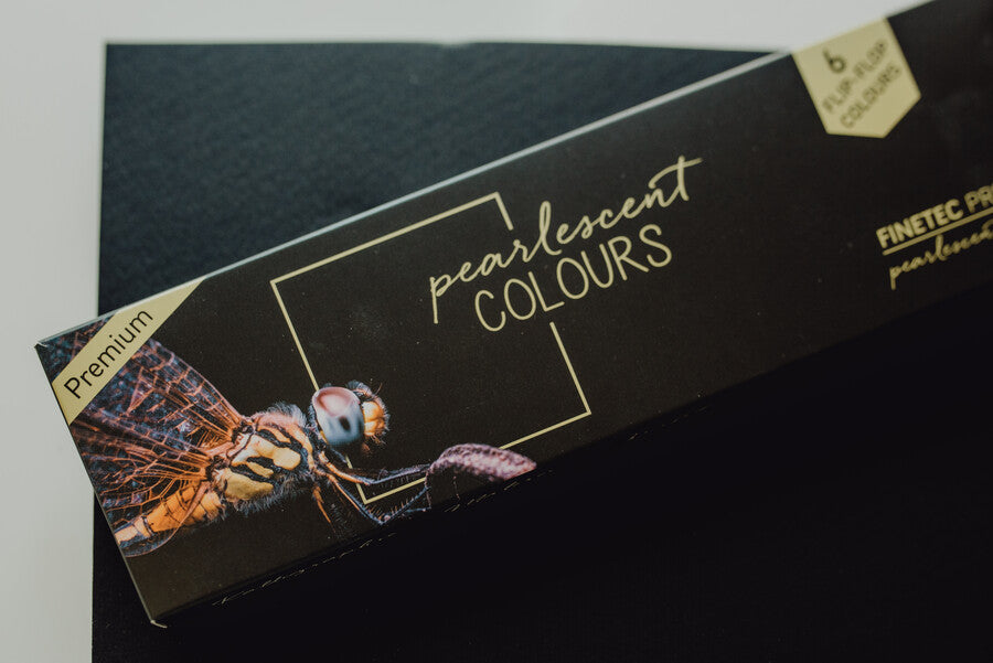 FINETEC PREMIUM WATERCOLOR SET – 6 PEARLESCENT COLOURS (FLIP-FLOP)