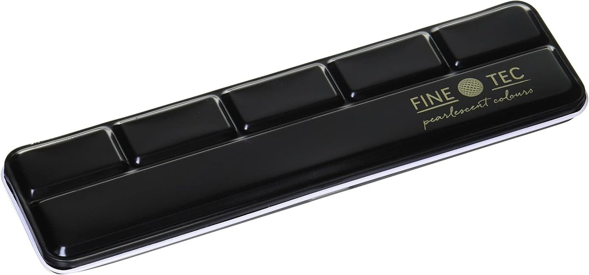 EMPTY METAL BOX FOR 6 PANS - &quot;FINETEC PEARLECENT&quot;