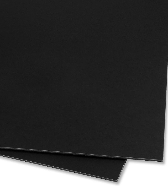 FOAM BOARD BLACK 24X36 3/16"