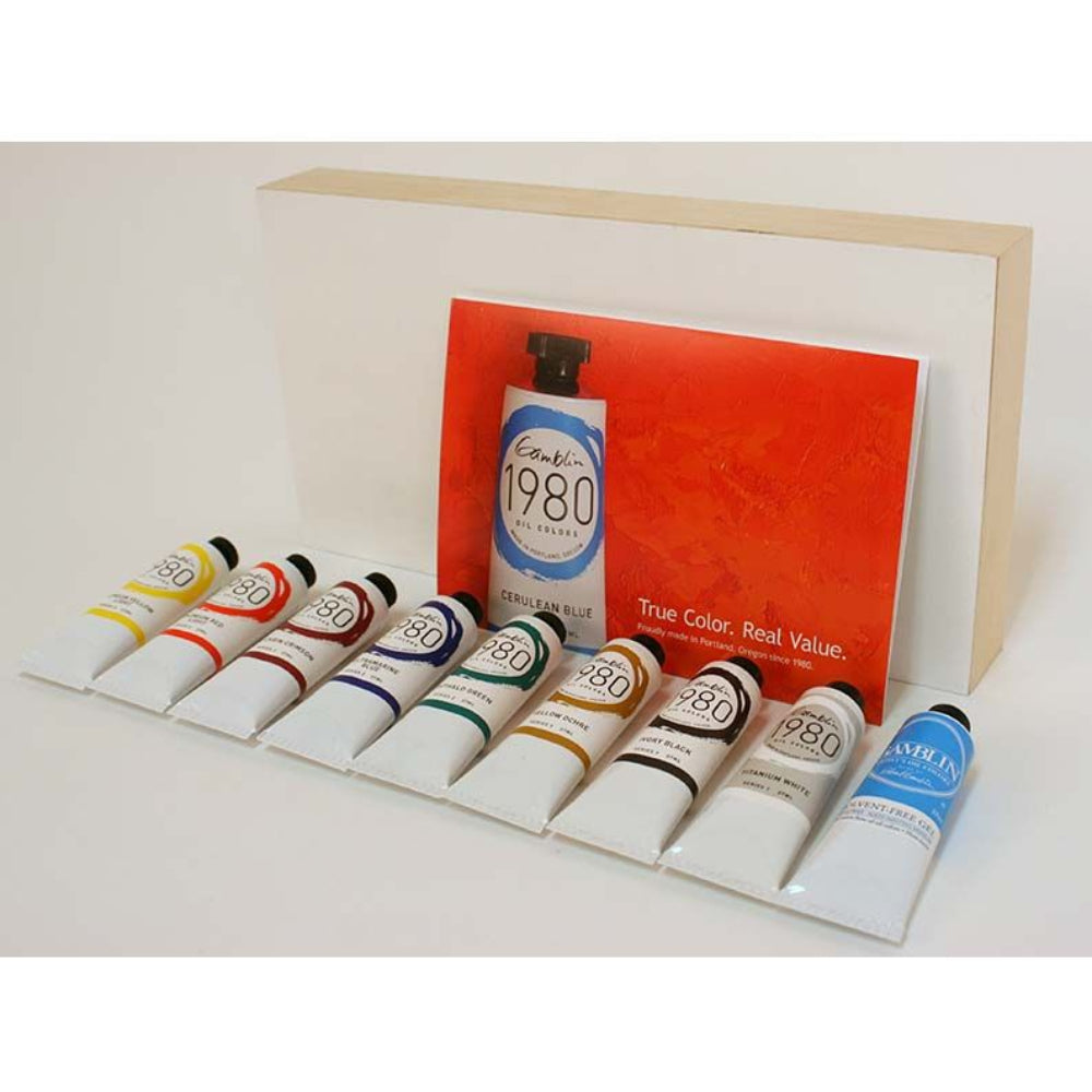 GAMBLIN 1980 OIL COLORS INTRODUCTORY SET