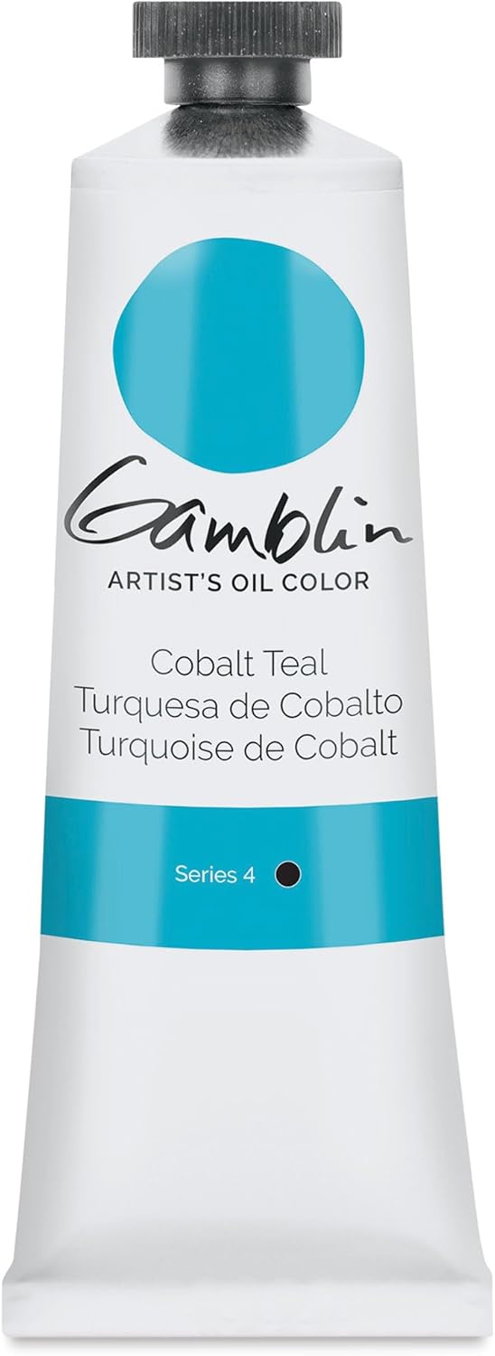 GAMBLIN ARTISTS GRADE COBALT TURQUOISE 37ML