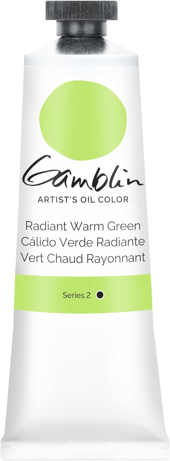 GAMBLIN ARTISTS GRADE RADIANT WARM GREEN 37ML