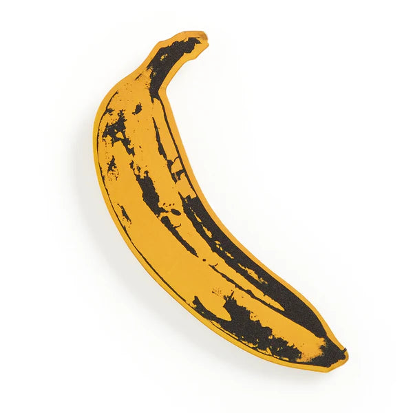 WARHOL BANANA SHAPED BOOKMARK