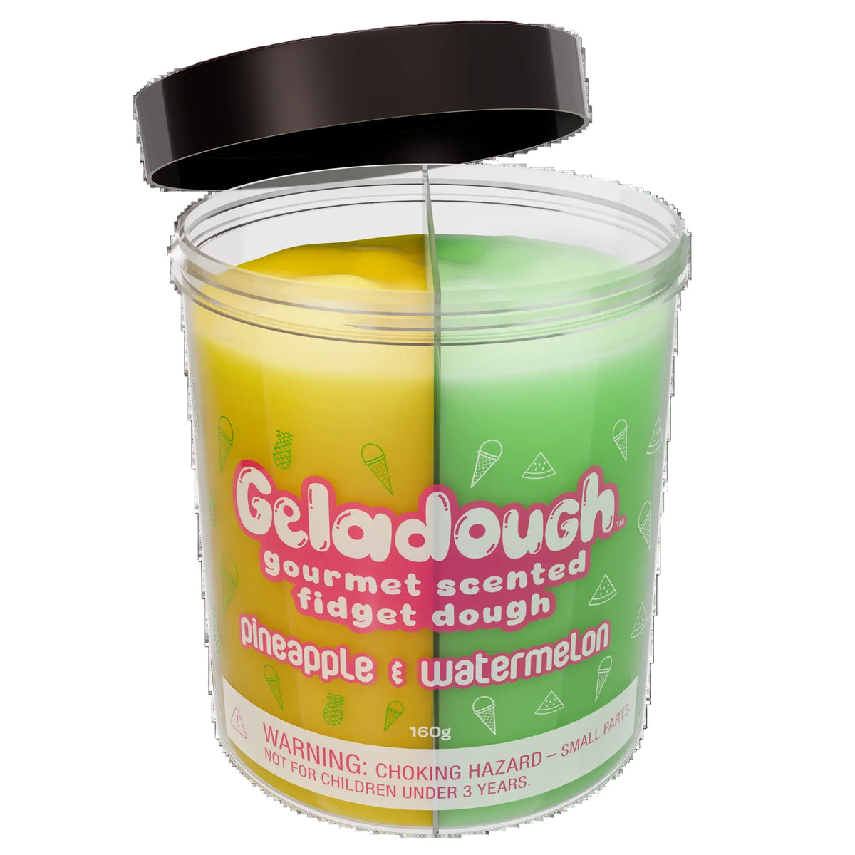 GELADOUGH - PINEAPPLE &amp; WATERMELON