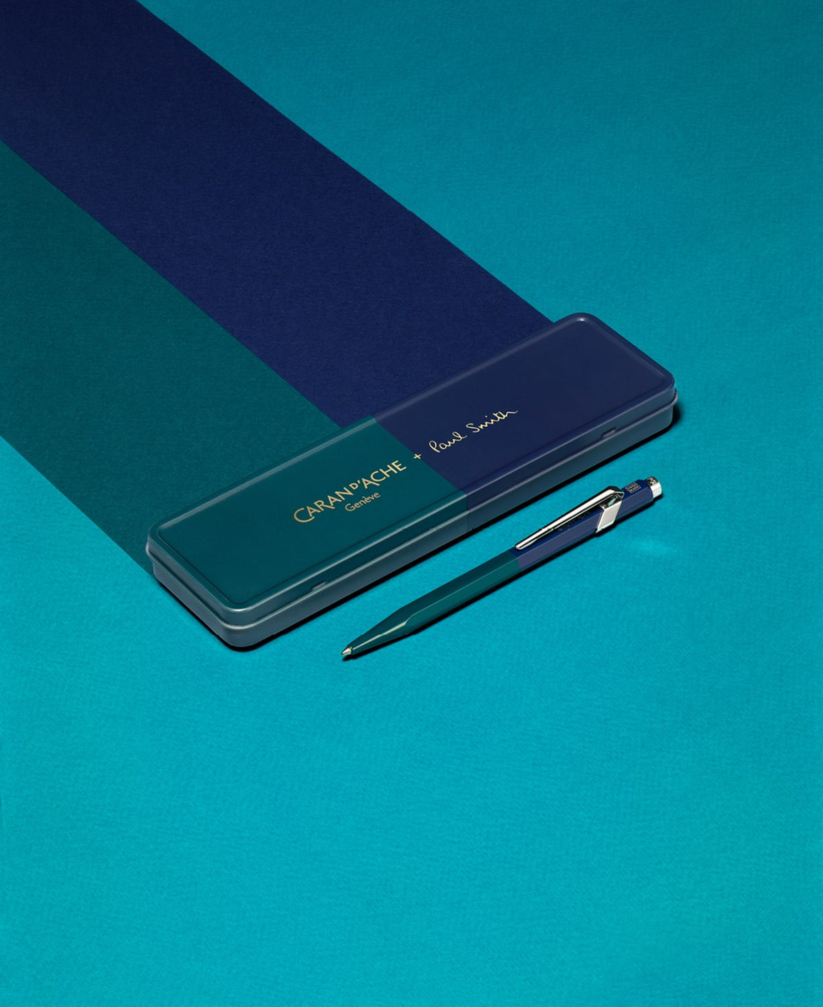 PAUL SMITH EDITION BALLPOINT RACING GREEN/ NAVY