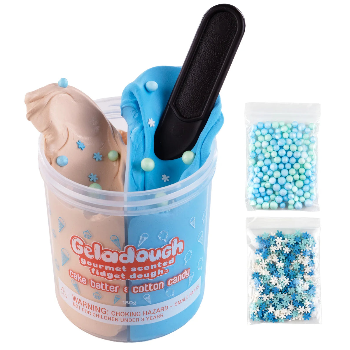 GELADOUGH - CAKE BATTER &amp; COTTON CANDY