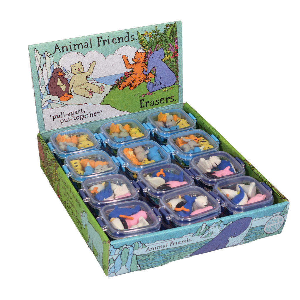 ANIMAL FRIENDS ERASER PACK