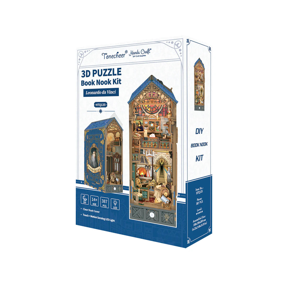 DIY MINIATURE HOUSE KIT -  LEONARDO DA VINCI