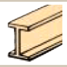 BASS 24” STRUCTURAL SHAPE I BEAM 1/16