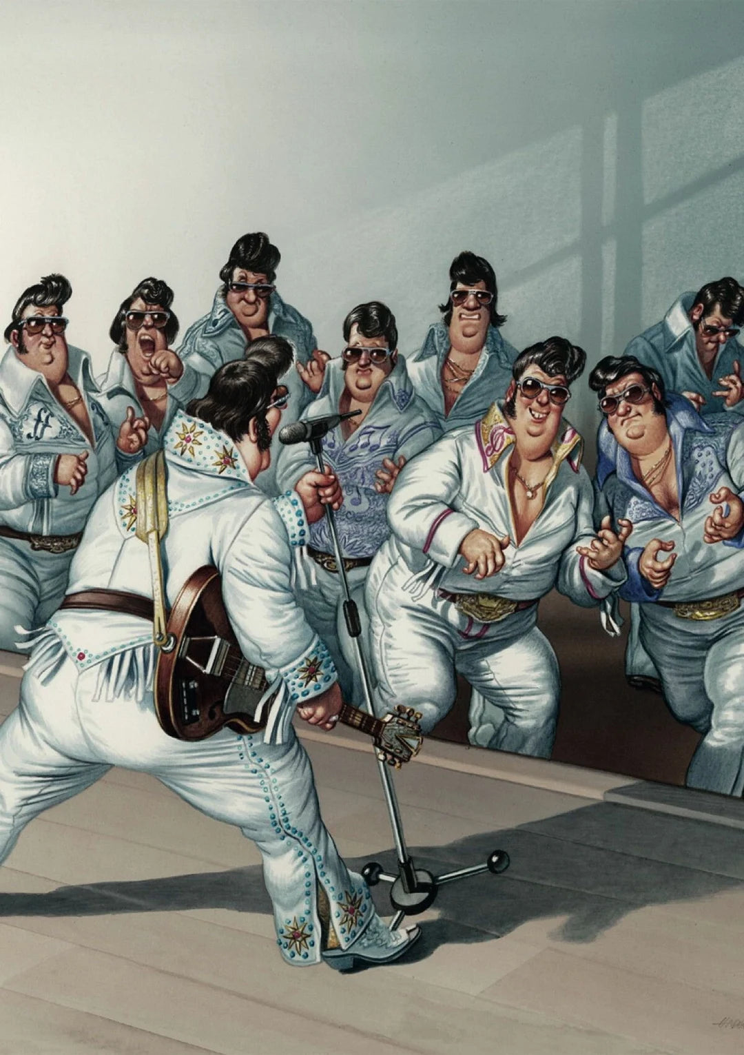 IMAGE CONNECTION CARD HADERER - ELVIS LIVES