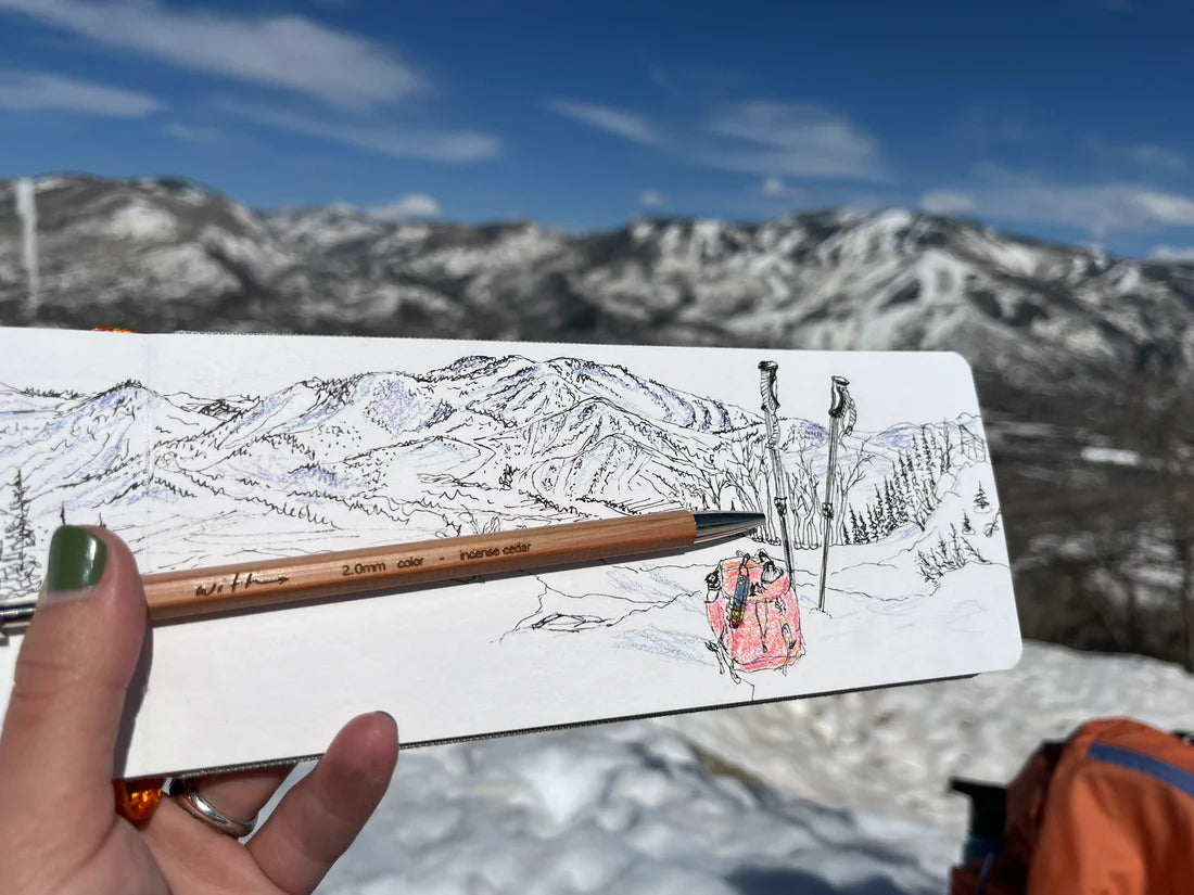 INCENSE CEDAR PENCIL LEAD HOLDER