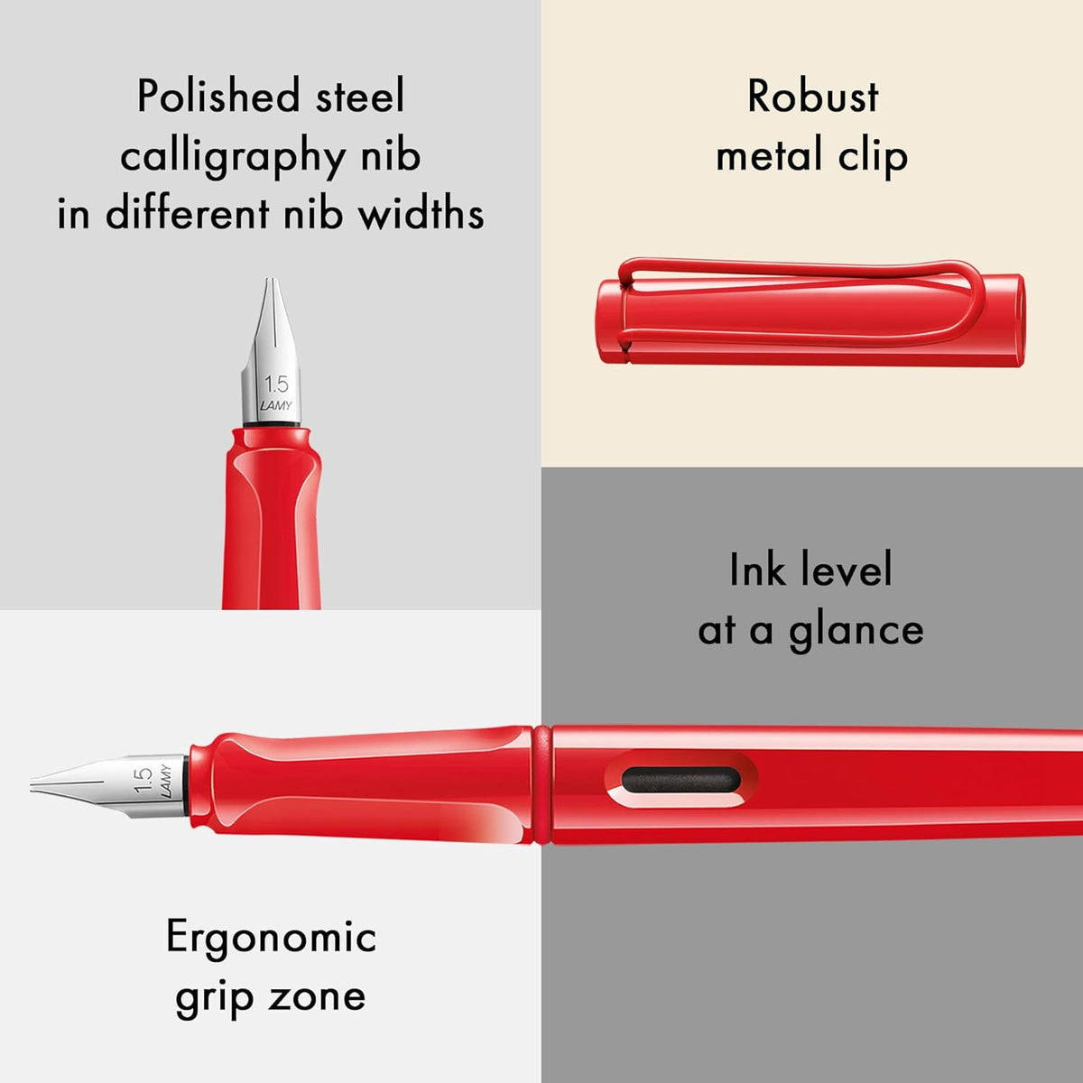 JOY CALLIGRAPHY PEN STRAWBERRY