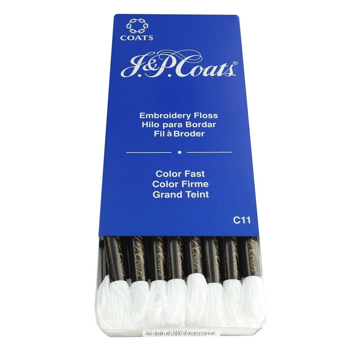 J&amp;P COATS EMBROIDERY FLOSS WHITE