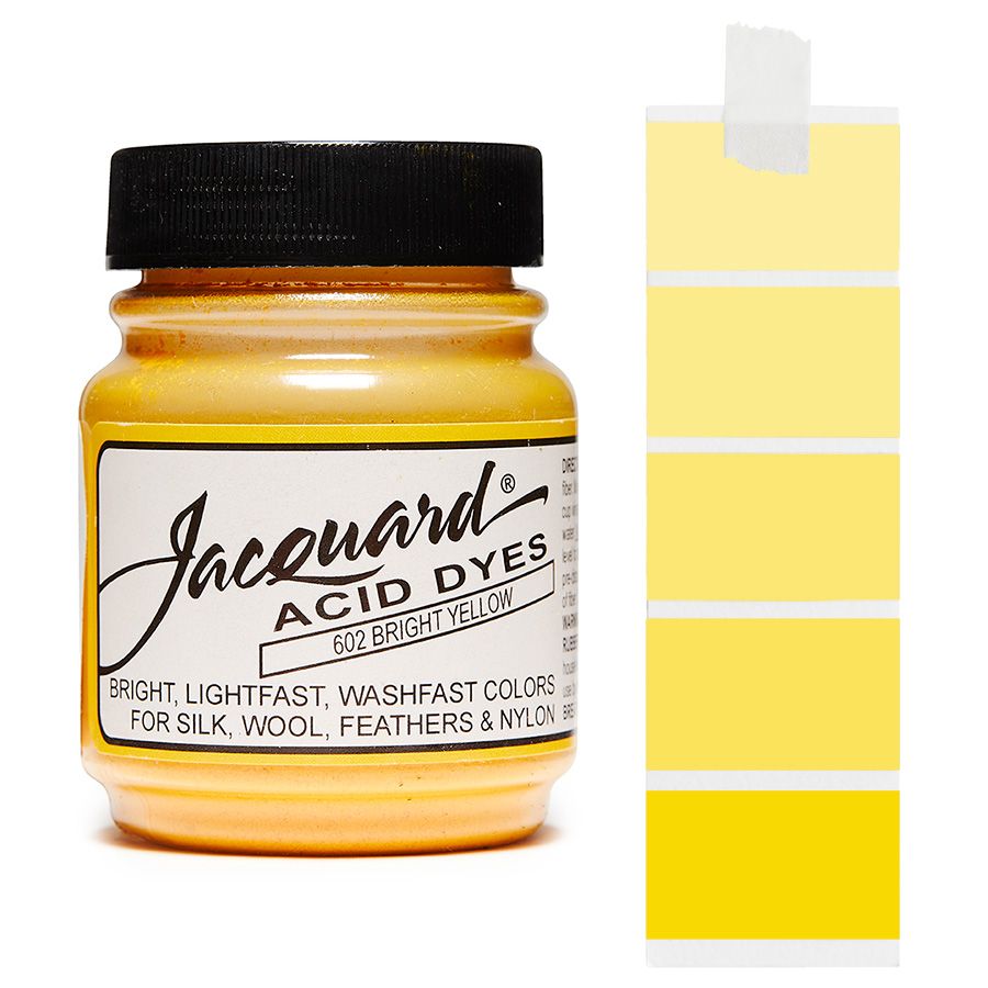 ACID DYE 0.5oz #602 BRIGHT YELLOW