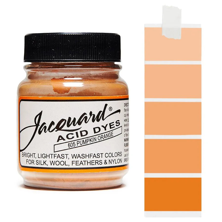 ACID DYE 0.5oz #605 PUMPKIN ORANGE