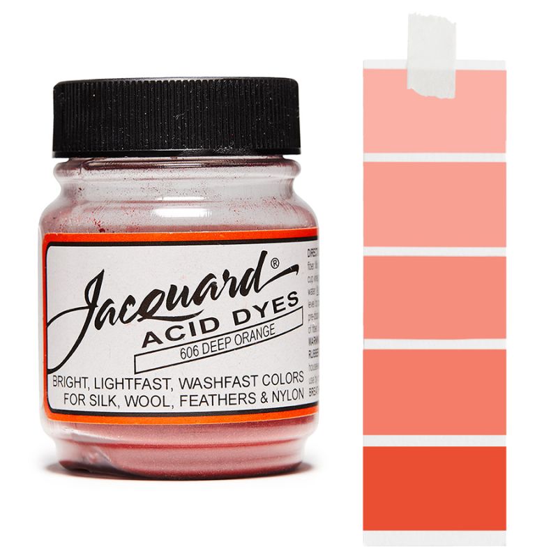 ACID DYE 0.5oz #606 DEEP ORANGE