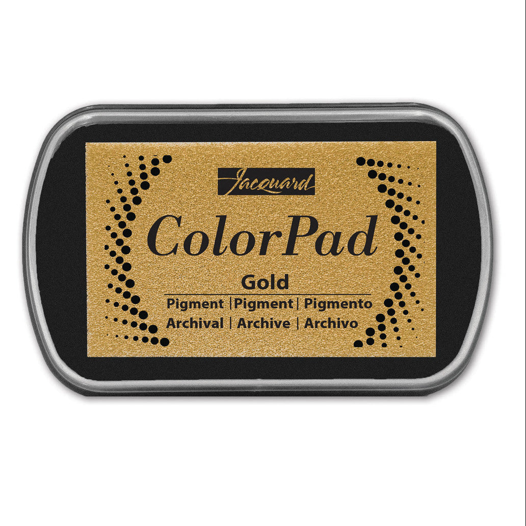 Jacquard ColorPad Gold ink pad on a white background