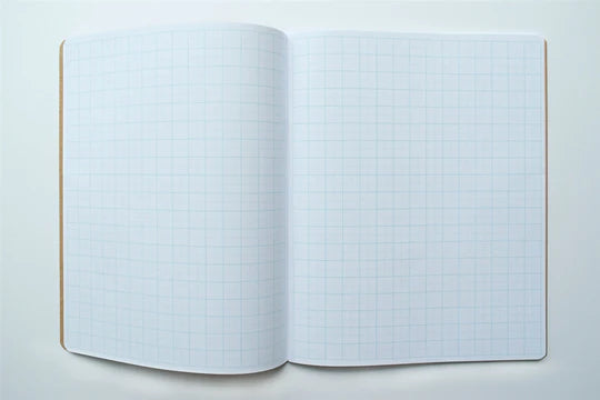 QUADRILLE GRID GRAPH NOTEBOOK - 7.75" X 9.75”