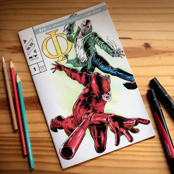 DIY COMIC BOOK  SKETCHBOOK 6.6"X10"