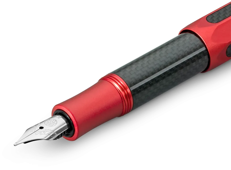 KAWECO AC SPORT  FOUNTAIN PEN RED MEDIUM