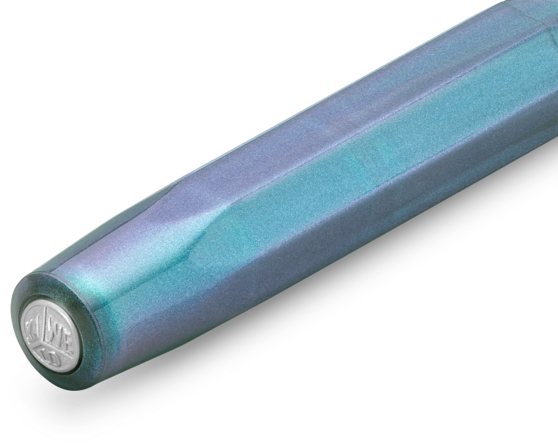 LUNAR SPORT FOUNTAIN PEN - SHADOW BLUE(MEDIUM NIB)